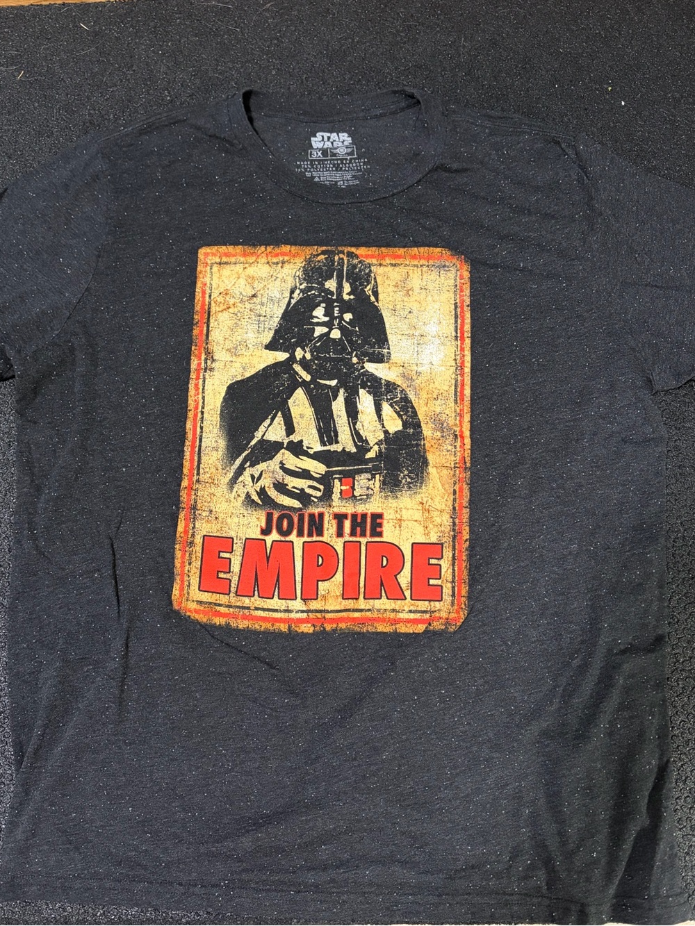 Star Wars Darth Vadar Short Sleeve Graphic Tee
